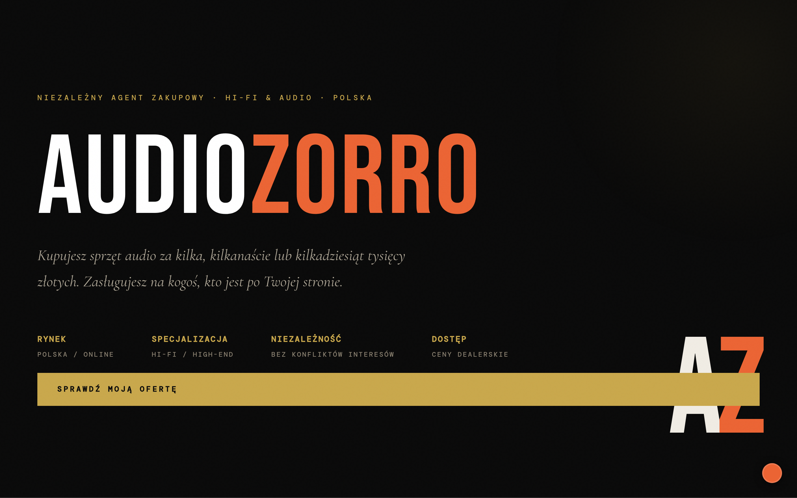 Platforma e-commerce audiozorro.pl - nowoczesny sklep zoptymalizowany pod SEO